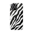 iPhone 16 Pro Max Flexi Case - Zebra