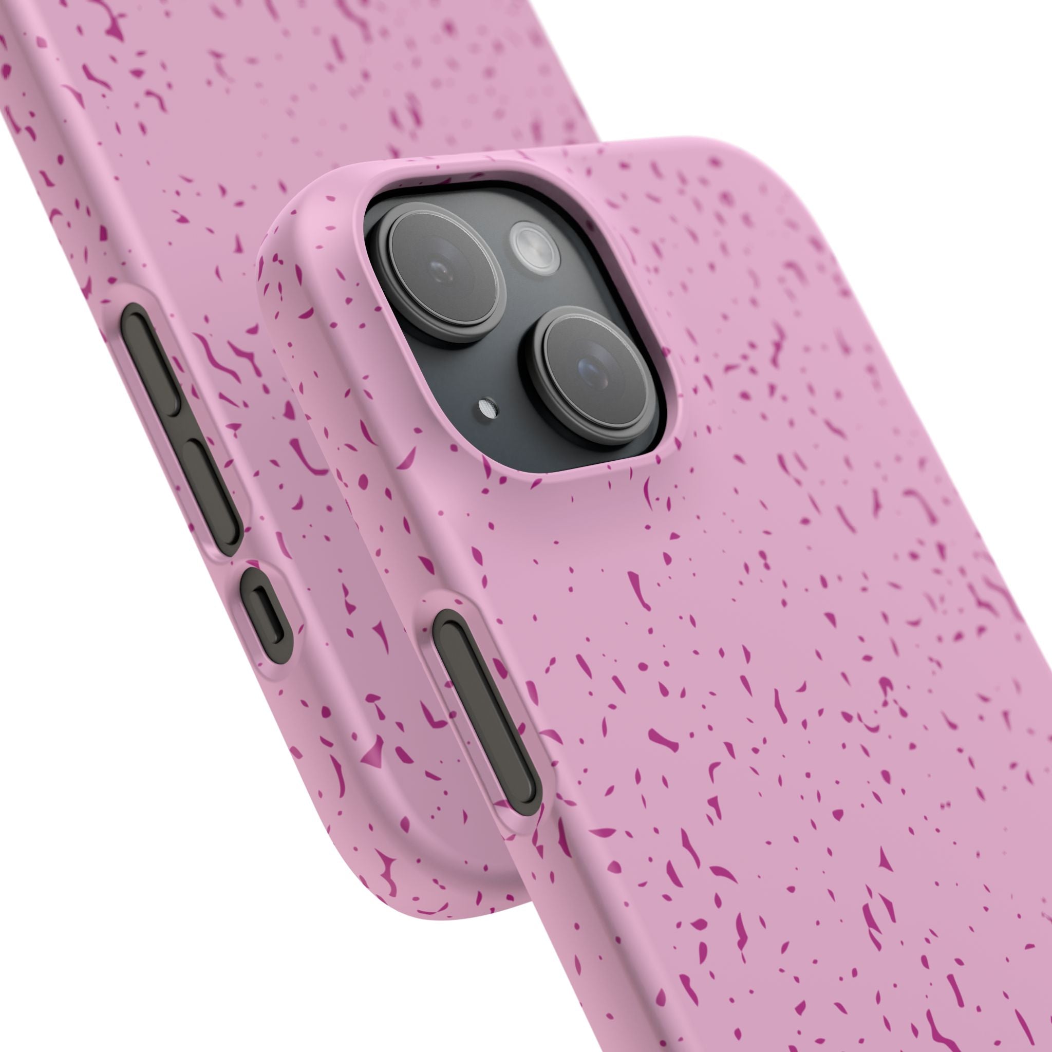 iPhone 15 Slim Case - Flake Pink
