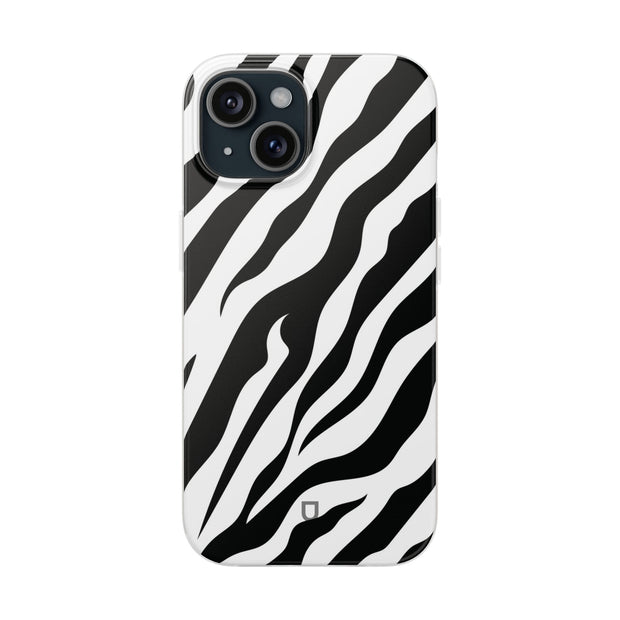 iPhone 15  Flexi Case - Zebra