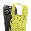iPhone 16 Pro Slim Case - Flake Lemon