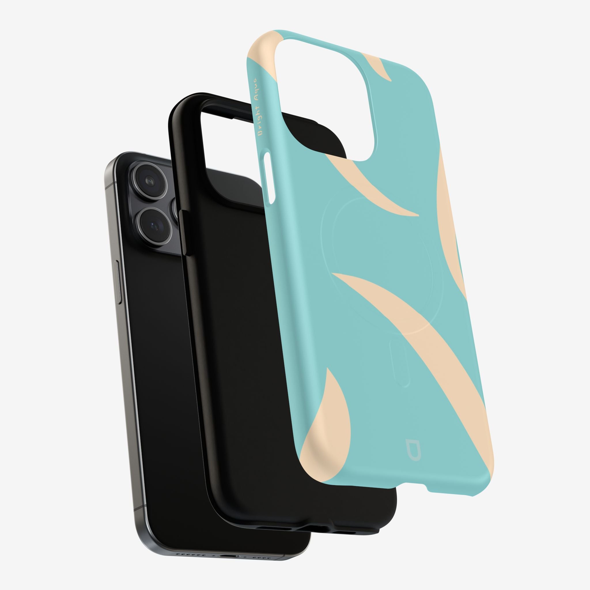 iPhone 15 Pro Max MagSafe Tough Case - Bright Aqua