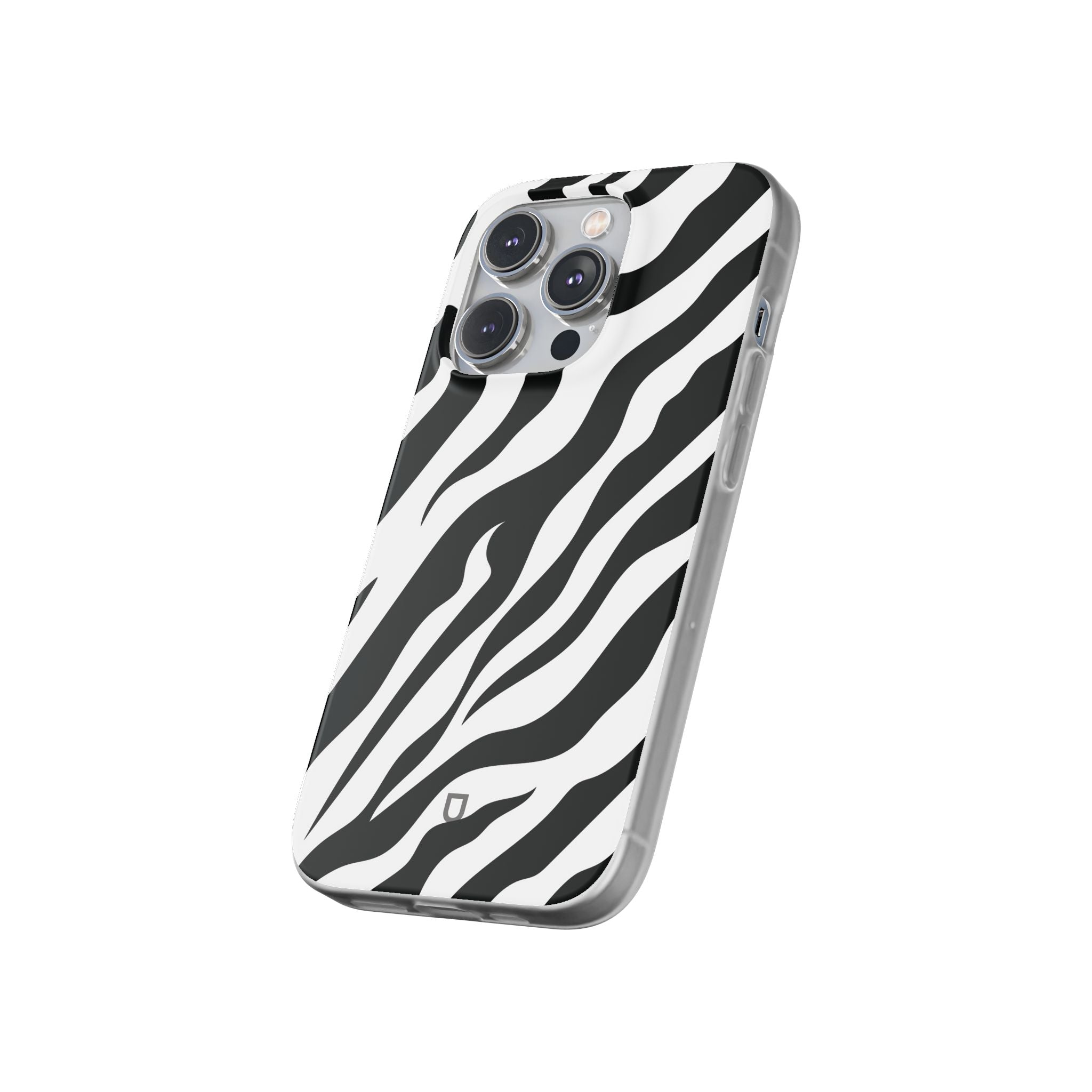 iPhone 14 Pro Flexi Case - Zebra
