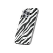 iPhone 14 Pro Flexi Case - Zebra