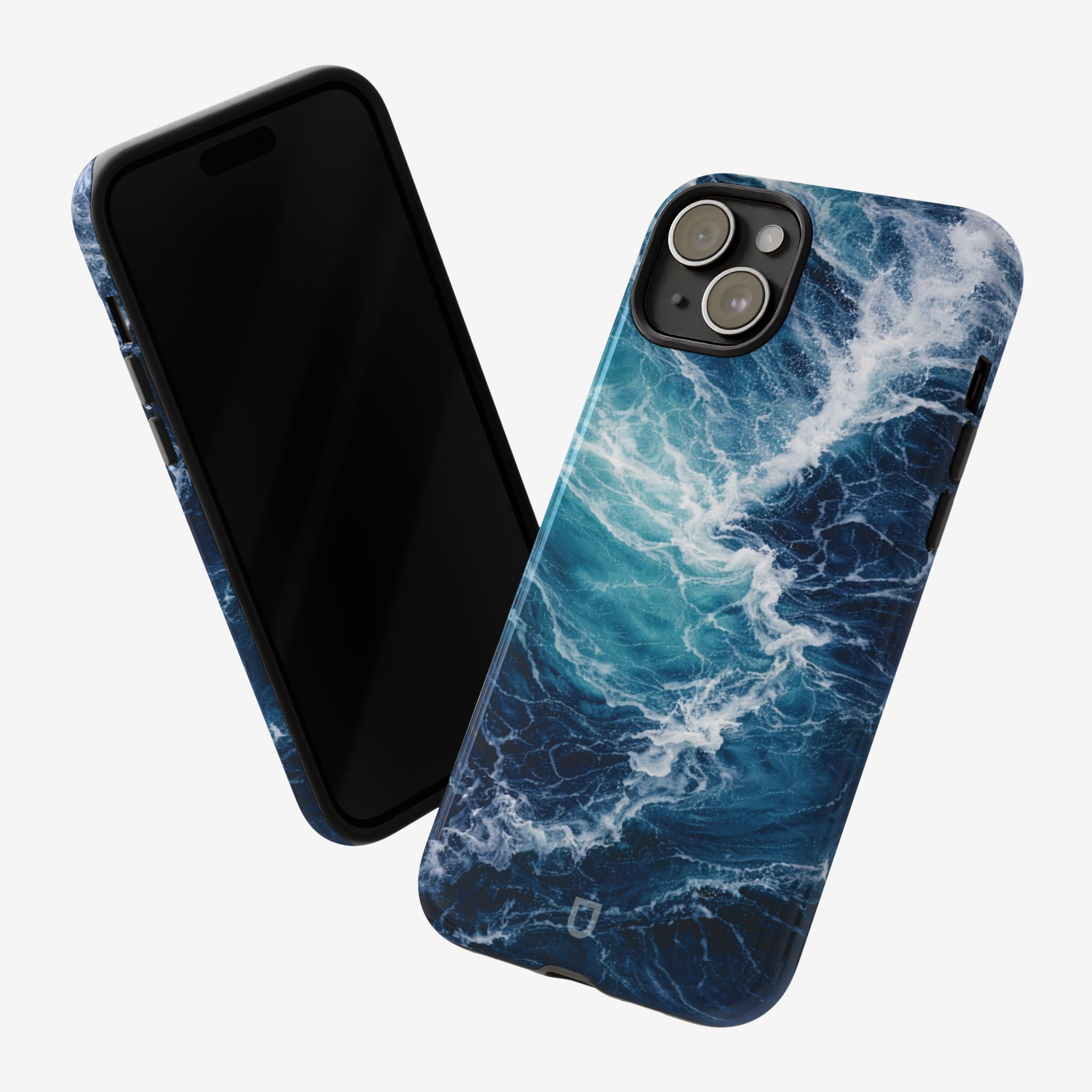 iPhone 15 Plus Tough Case - Deep Tide