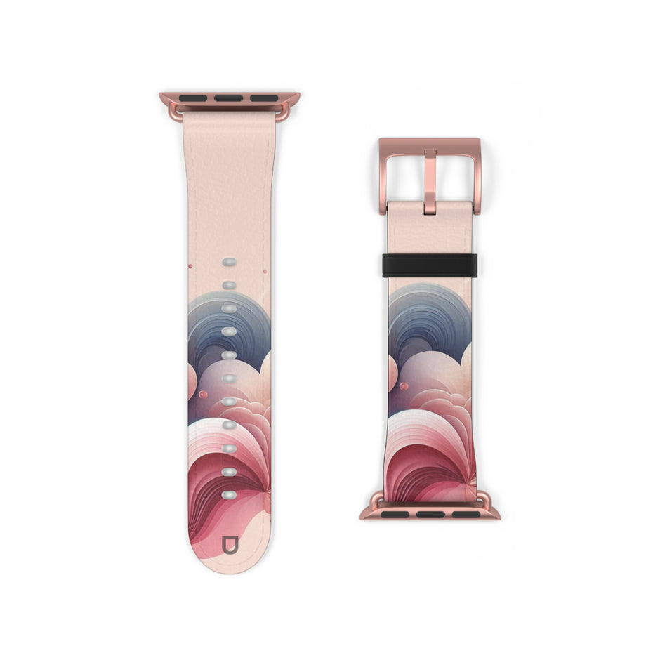 Apple Watch Series Bands 38-41 mm 42-45 mm - Blushing Waves