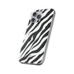 iPhone 14 Pro Max Flexi Case - Zebra