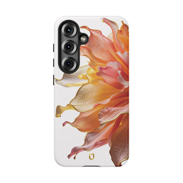 Samsung Galaxy S25 Series Tough Case - Ember Bloom White