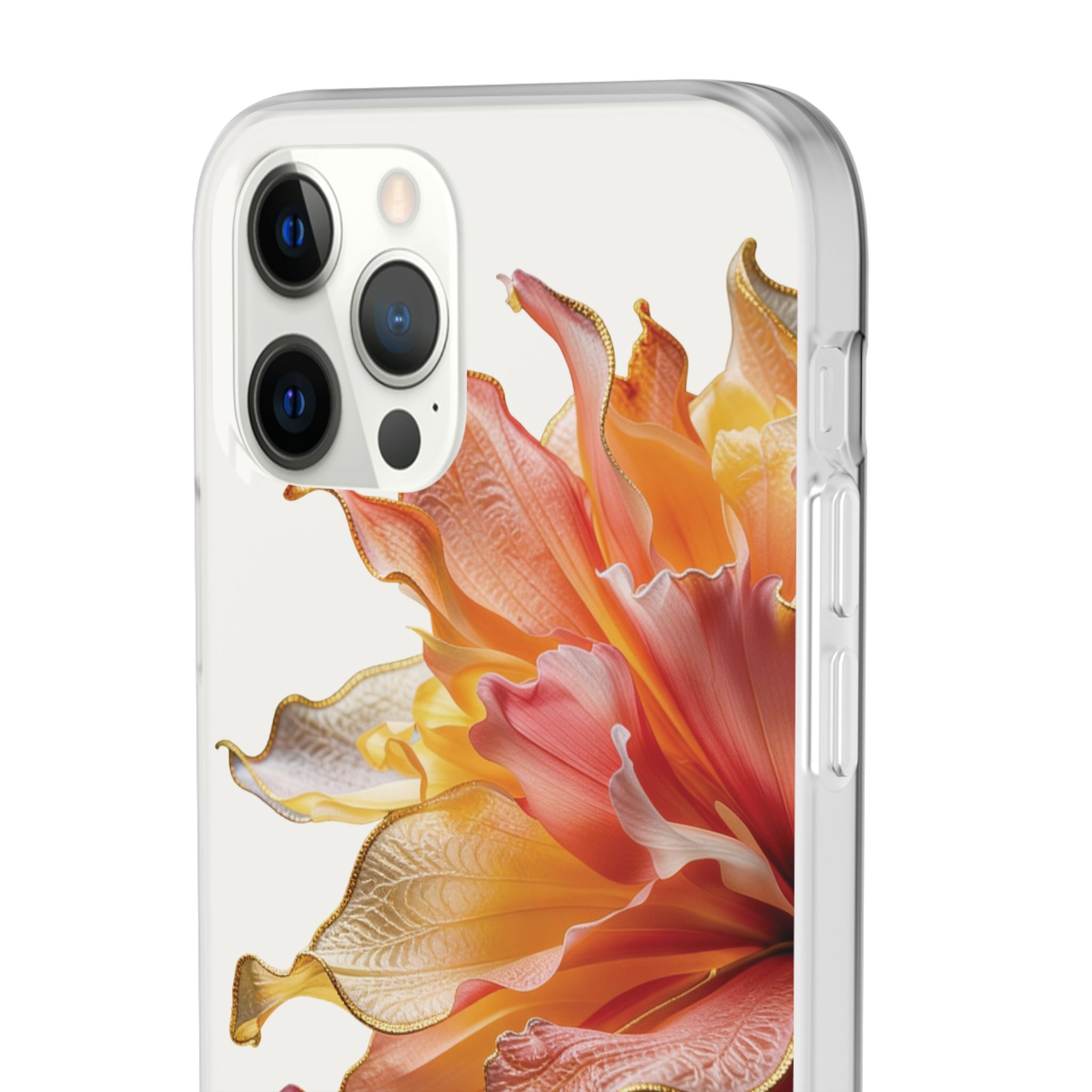 iPhone 12 Series Flexi Case - Ember Bloom