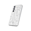 Samsung Galaxy S23 Flexi Case - Black Rose