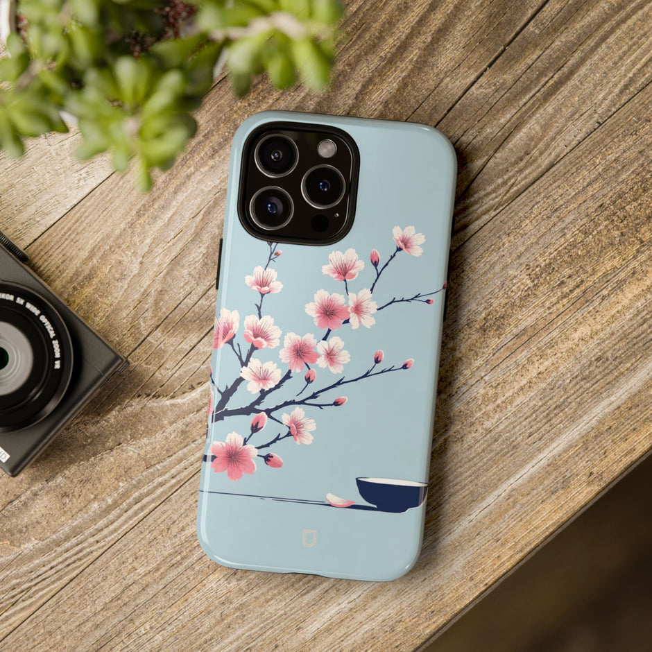 iPhone 16 Pro Max Tough Case - Cherry Blossoms