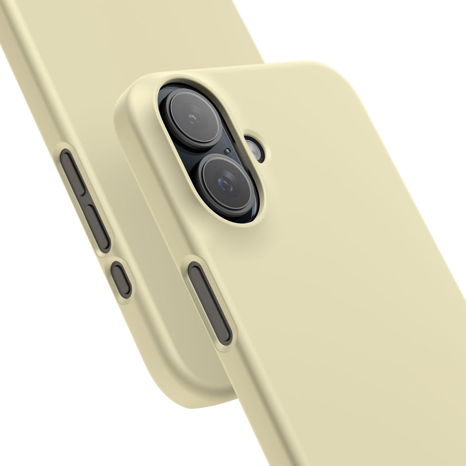 iPhone 16 Plus Slim Case - Lemon Chiffon