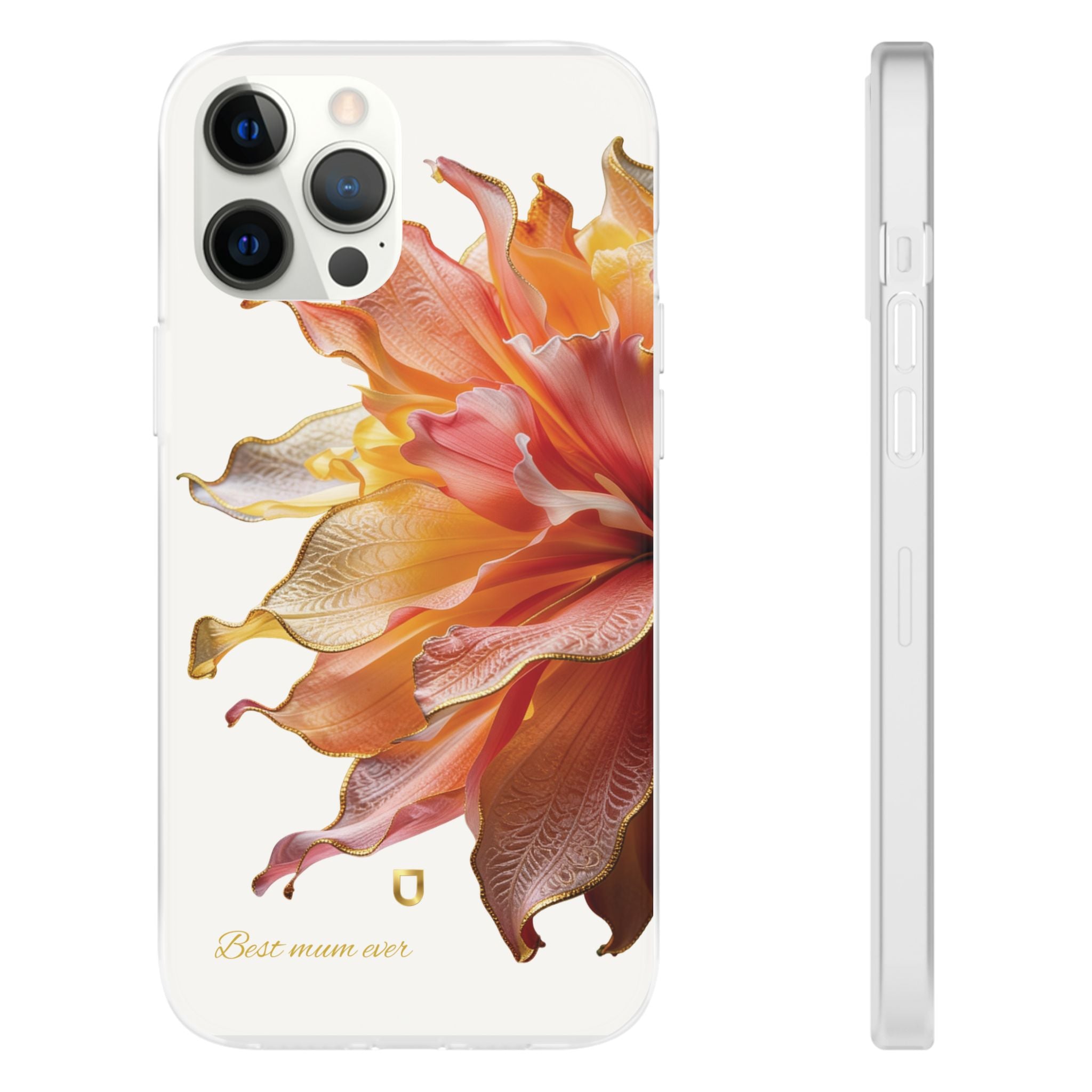 iPhone 12 Series Flexi Case - Ember Bloom
