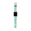 Apple Watch Series Bands - Aura Swirl  Bright Aqua