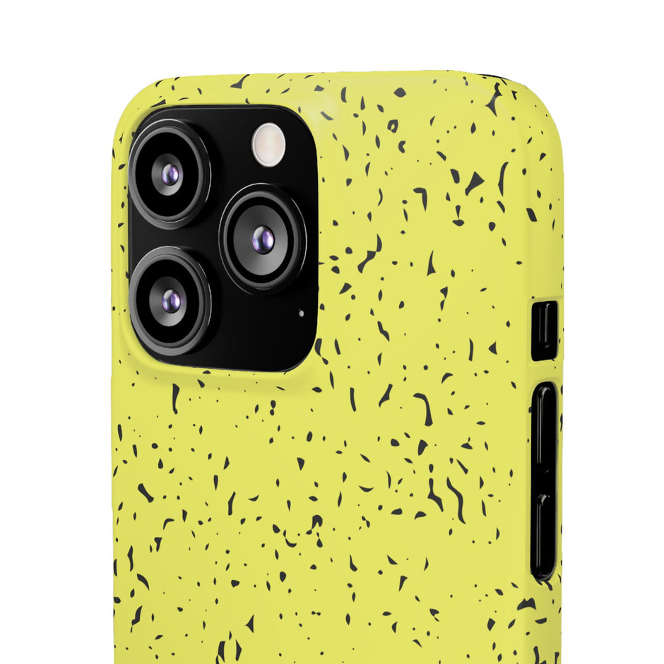 iPhone 13 Pro Slim Case - Flake Lemon