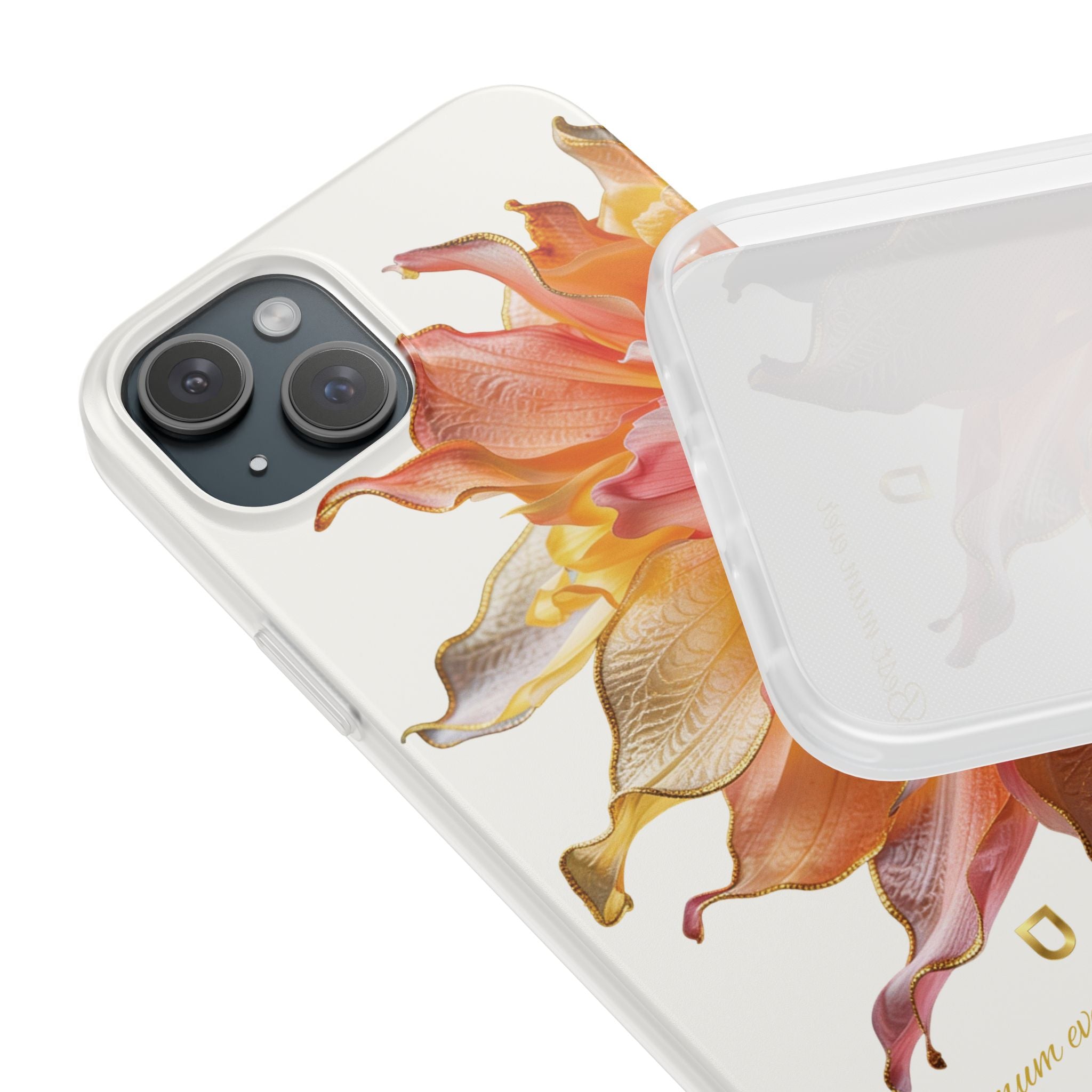iPhone 15 Series Flexi Case - Ember Bloom