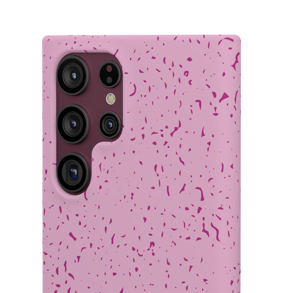 Samsung Galaxy S22 Ultra Slim Case - Flake Pink