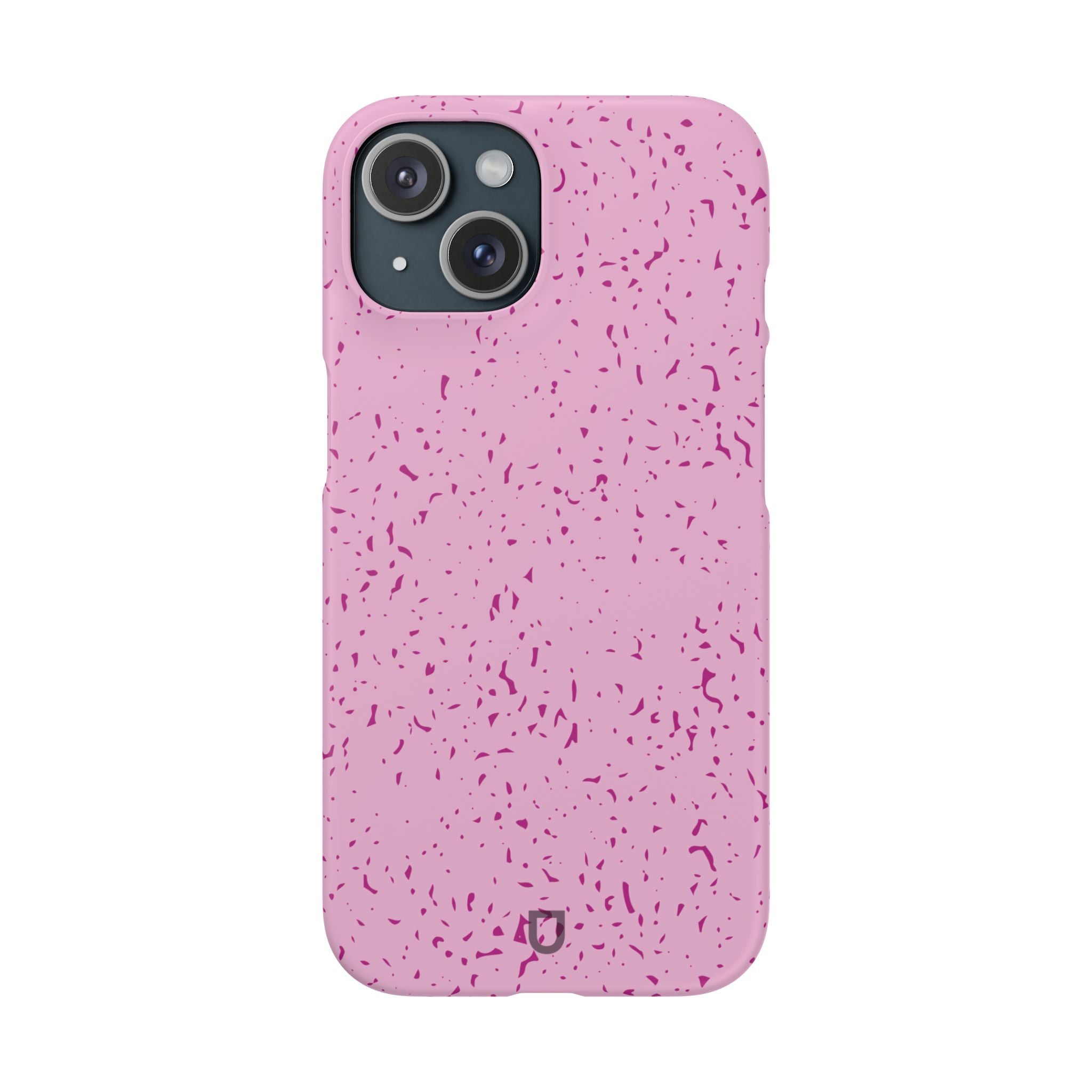 iPhone 15 Slim Case - Flake Pink