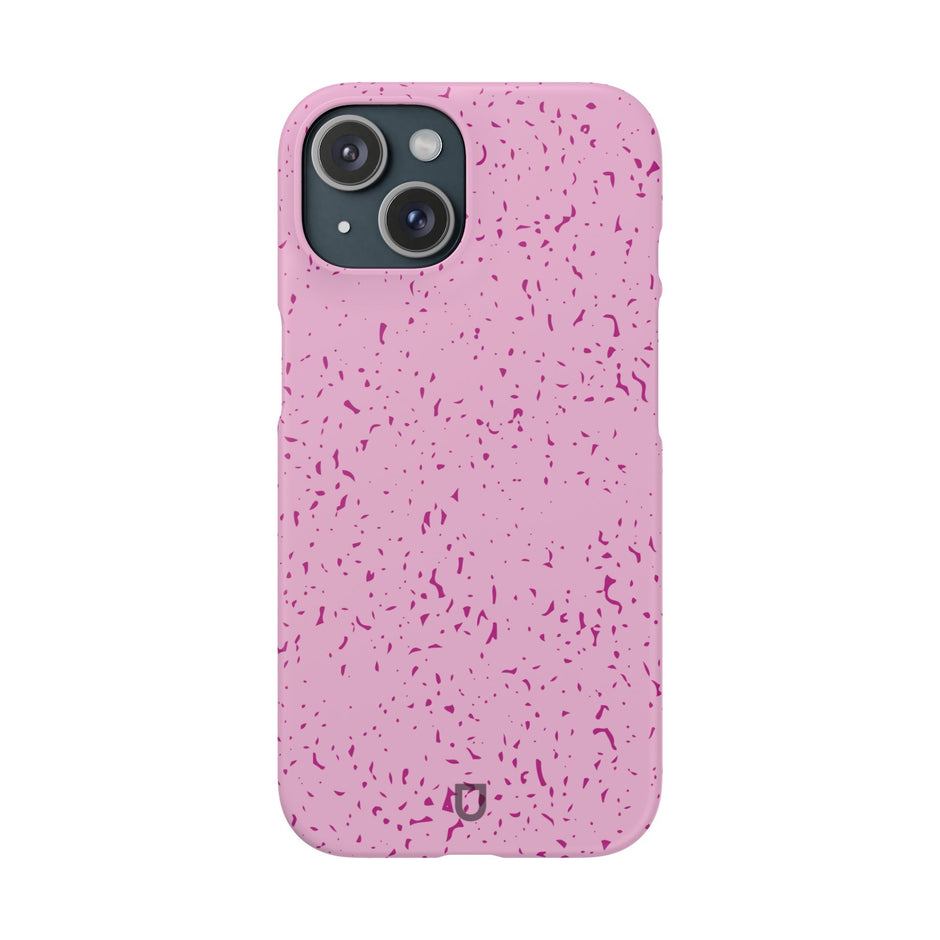 iPhone 15 Slim Case - Flake Pink