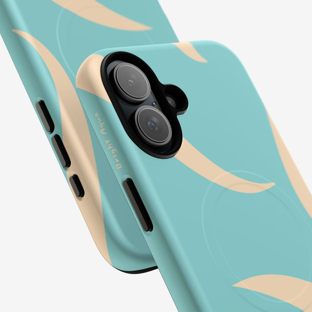iPhone 16 Plus MagSafe Tough Case - Bright Aqua