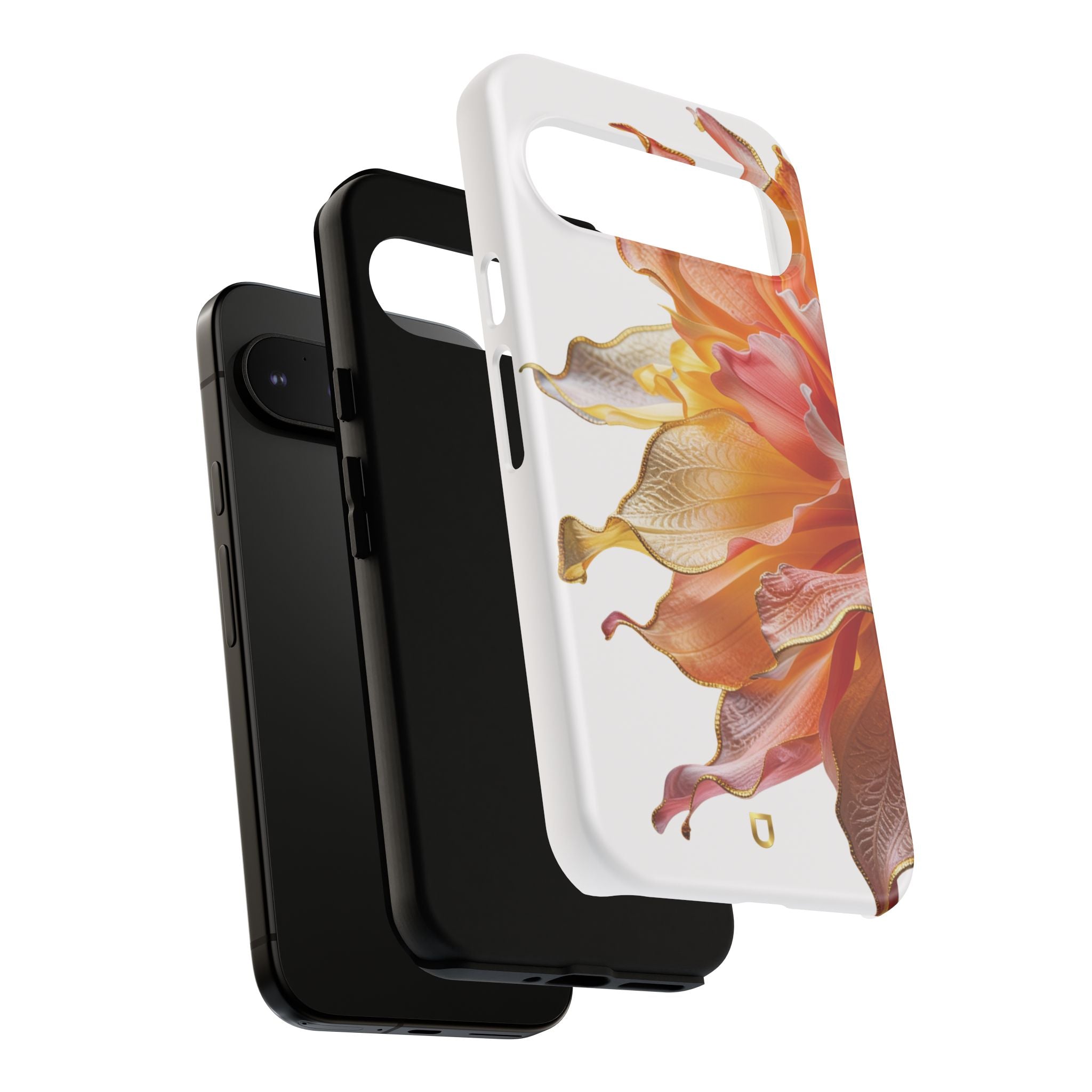 Google Pixel 9 Series Tough Case - Ember Bloom White