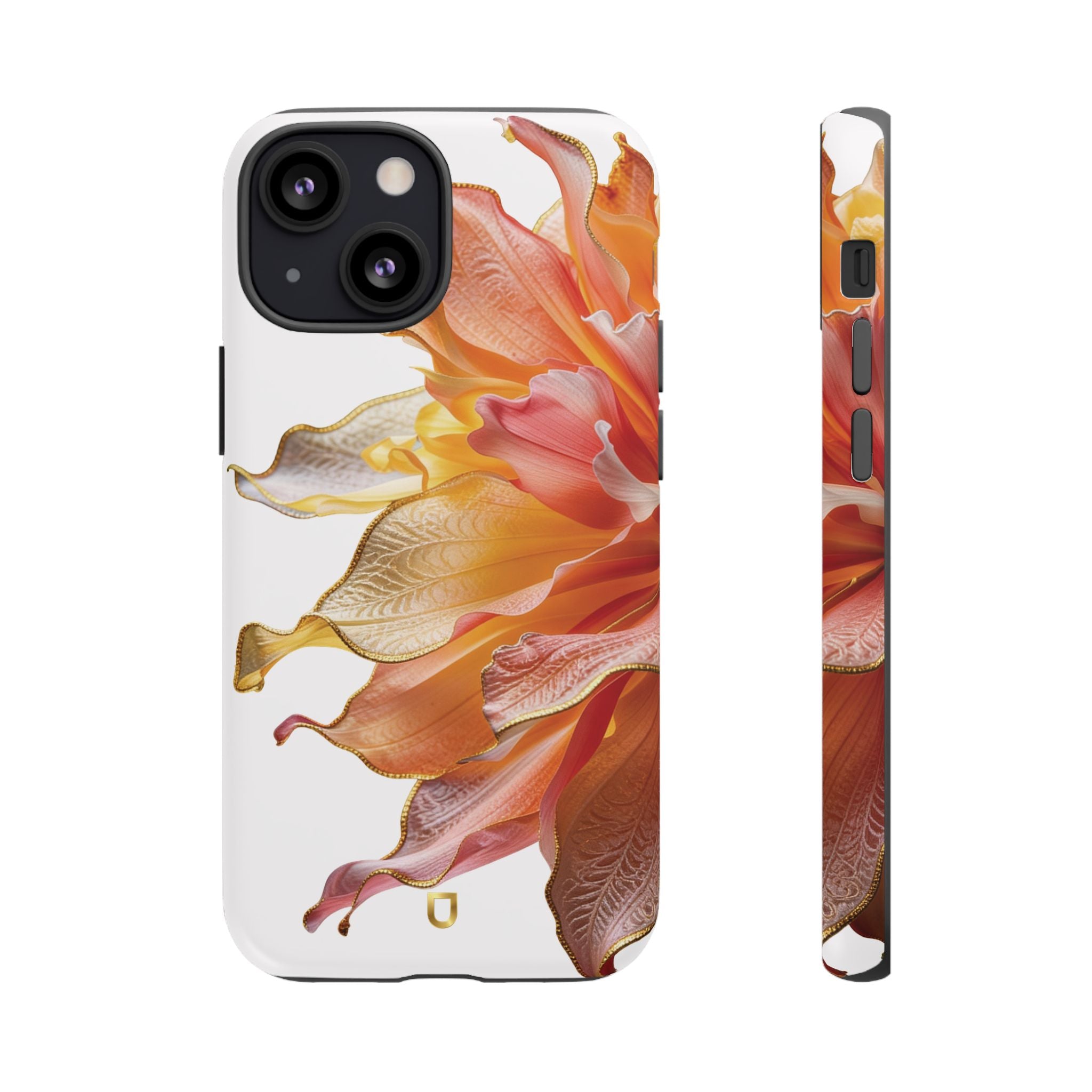 iPhone 13 Series Tough Case - Ember Bloom White