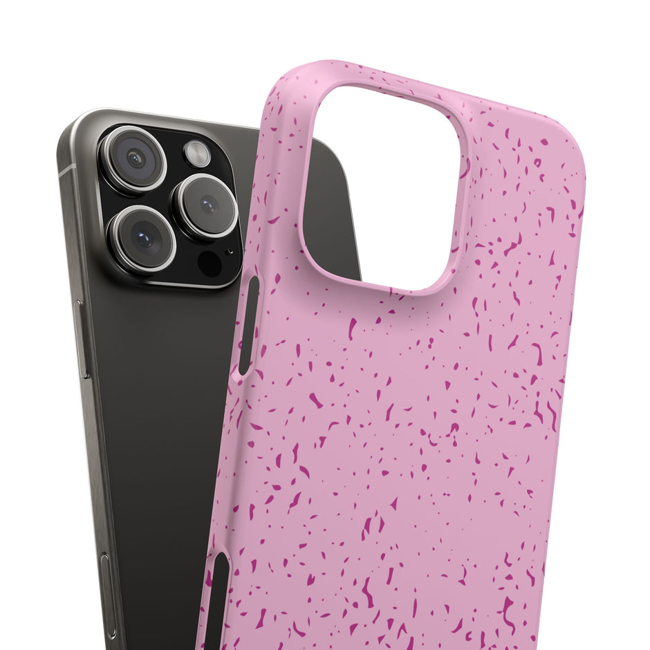 iPhone 16 Pro Max Slim Case - Flake Pink
