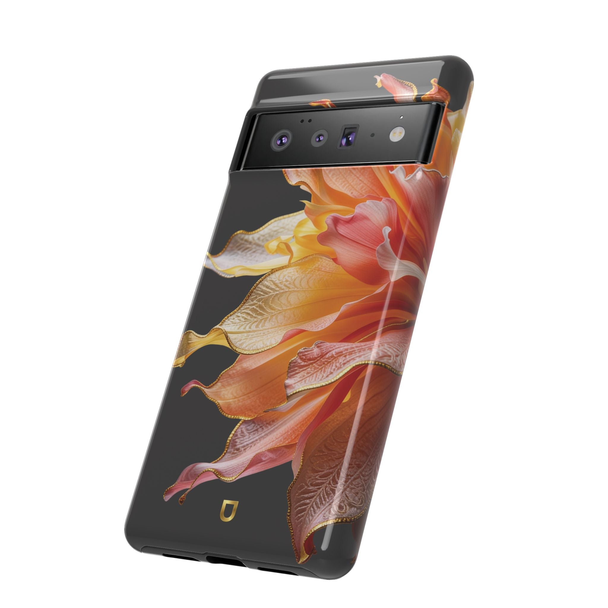 Google Pixel 6 Series Tough Case - Ember Bloom Black