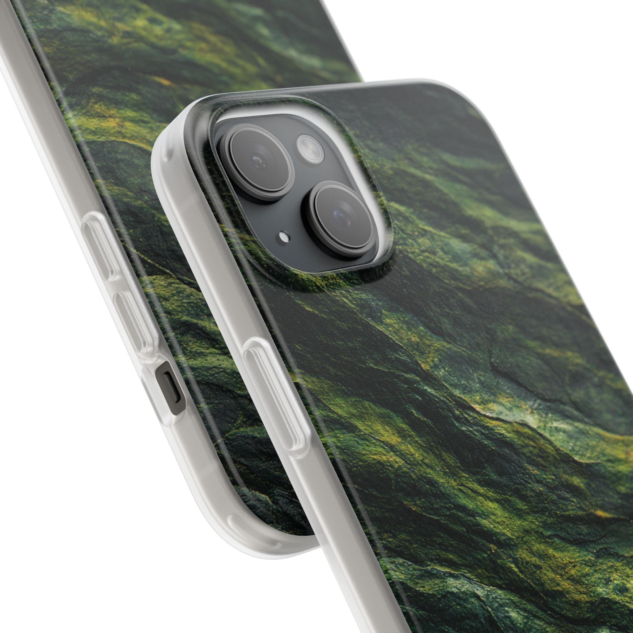 iPhone 15 Plus Flexi Case - Moss Ridge