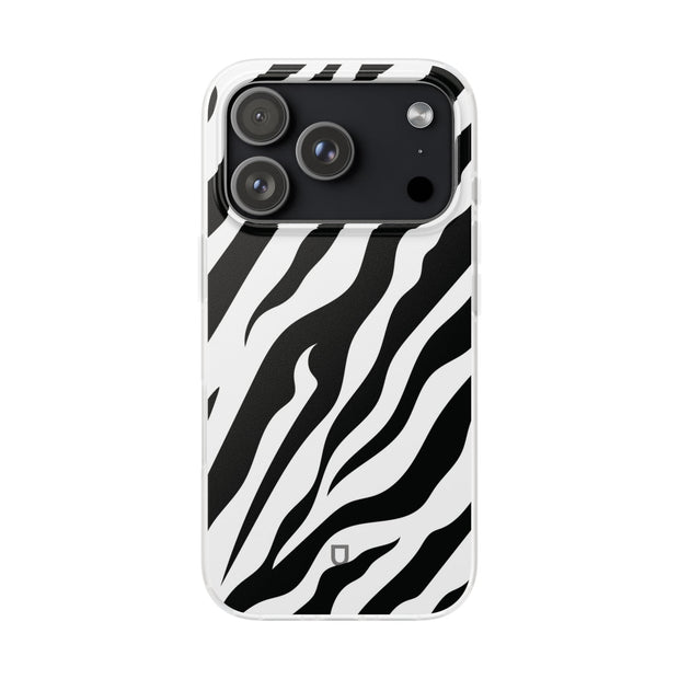 iPhone 17 Pro Flexi Case - Zebra