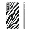 Samsung Galaxy S22+ Flexi Case - Zebra