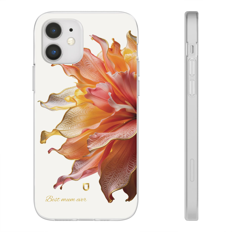 iPhone 12 Series Flexi Case - Ember Bloom