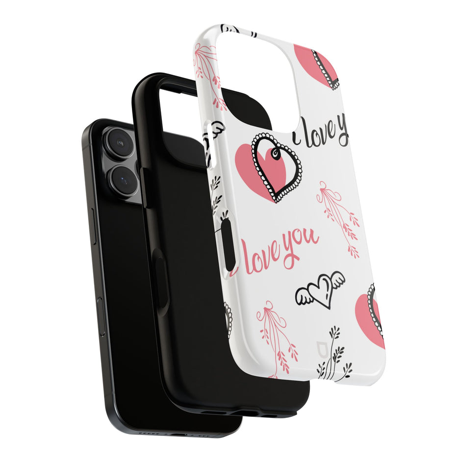 iPhone 16 Pro Tough Case - Love U