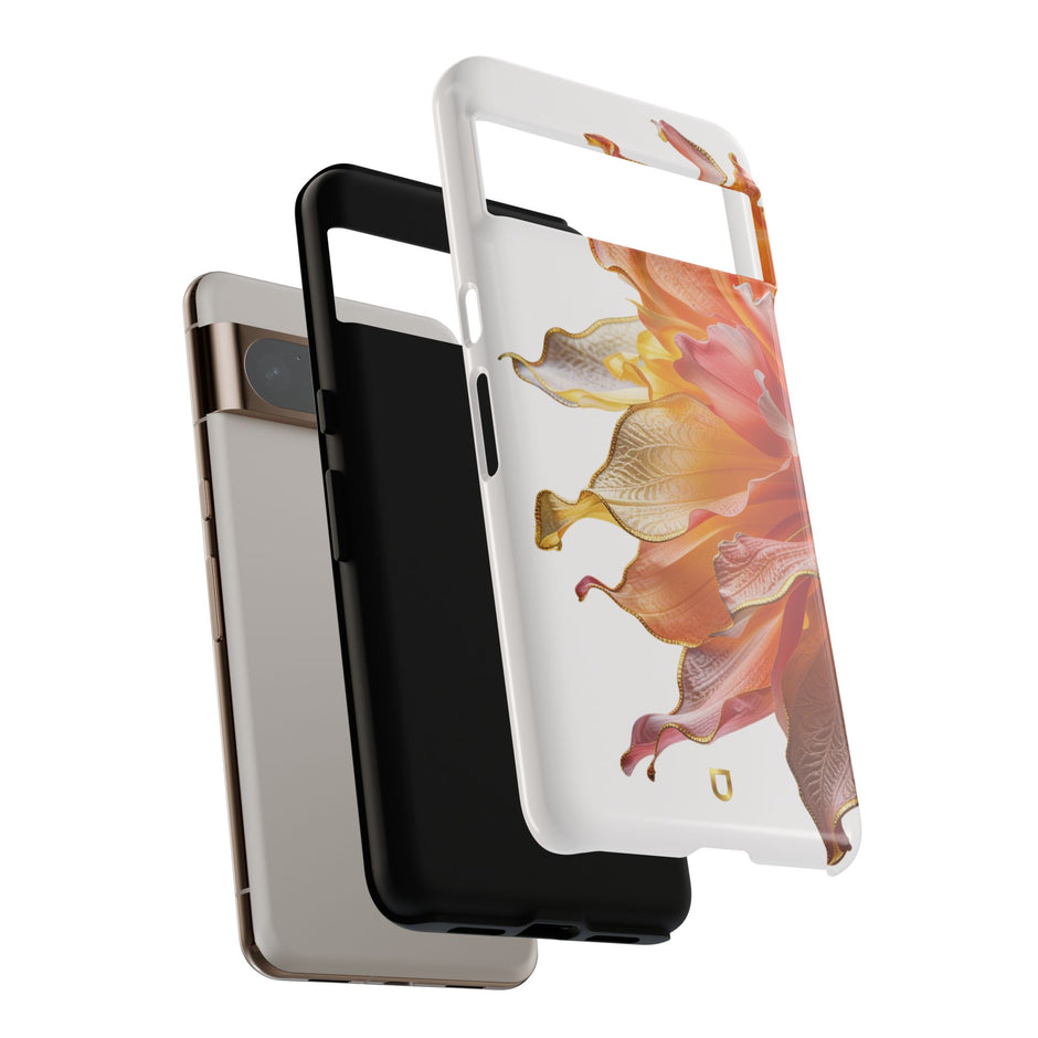 Google Pixel 8 Series Tough Case - Ember Bloom White