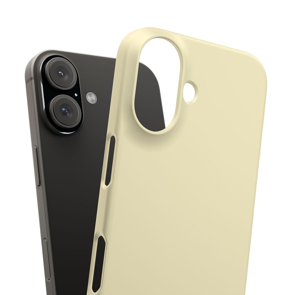iPhone 16 Slim Case - Lemon Chiffon