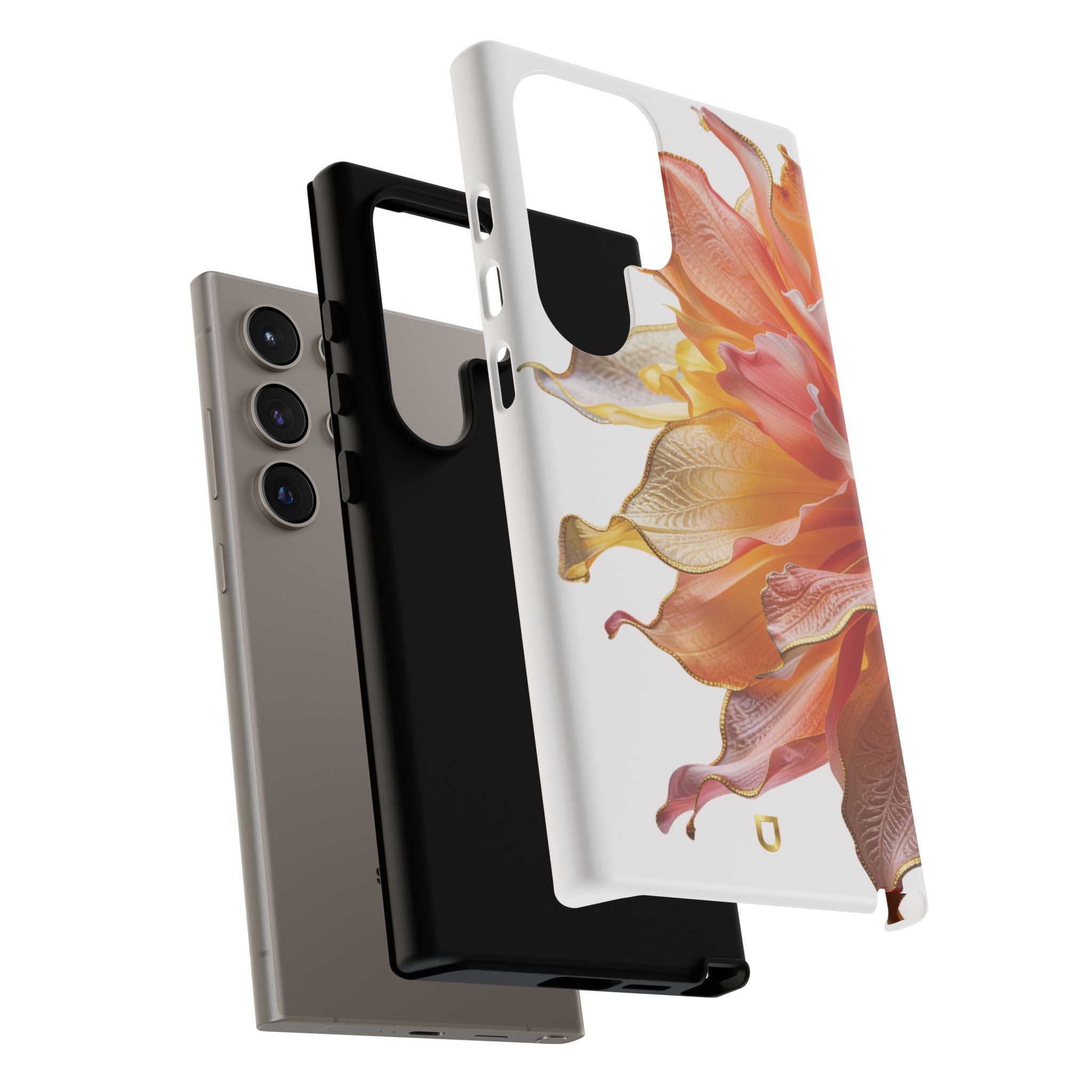 Samsung Galaxy S24 Series Tough Case - Ember Bloom White