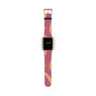 Apple Watch Series Bands - Aura Swirl  Rose Wine