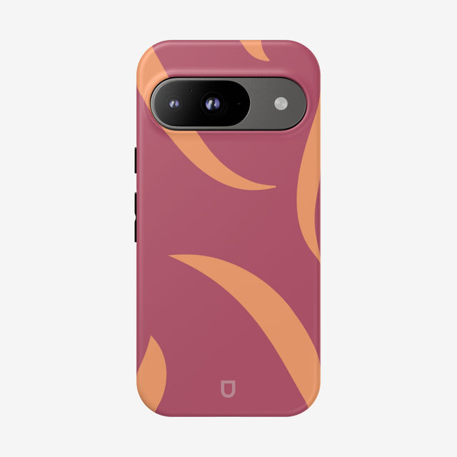 Google Pixel 9 and 9 Pro Tough Case - Rose Wine
