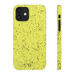 iPhone 12 Slim Case - Flake Lemon