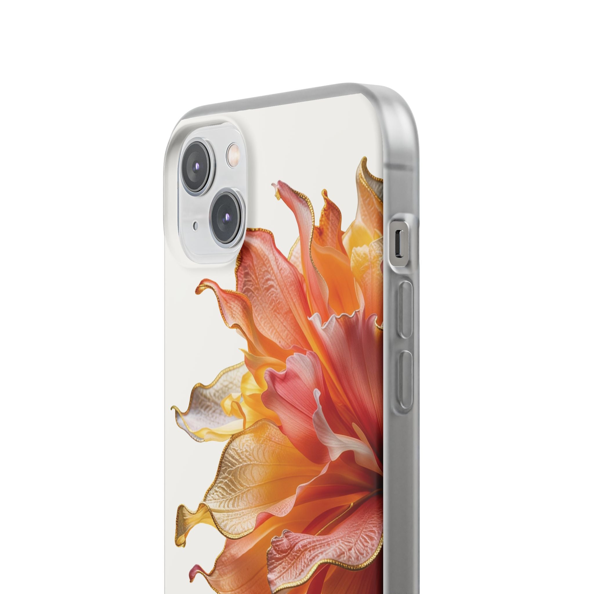 iPhone 14 Series Flexi Case - Ember Bloom
