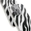 iPhone 15 Pro Max Flexi Case - Zebra