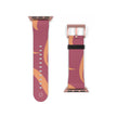 Apple Watch Series Bands - Aura Swirl  Rose Wine