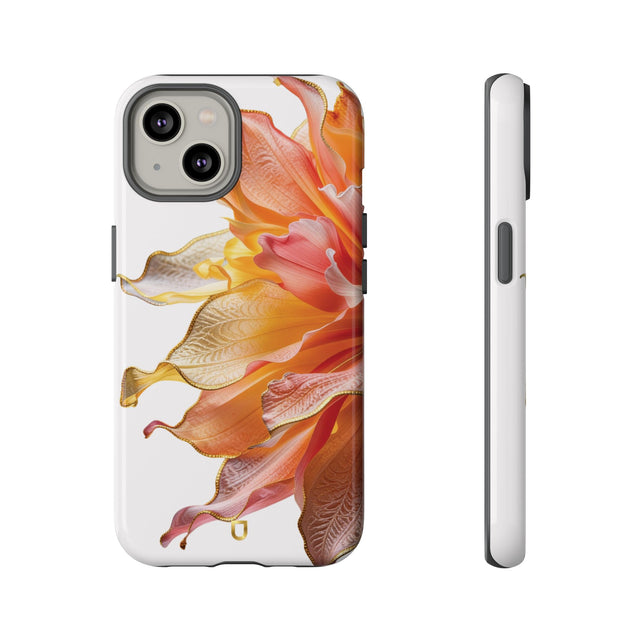 iPhone 14 Series Tough Case - Ember Bloom White