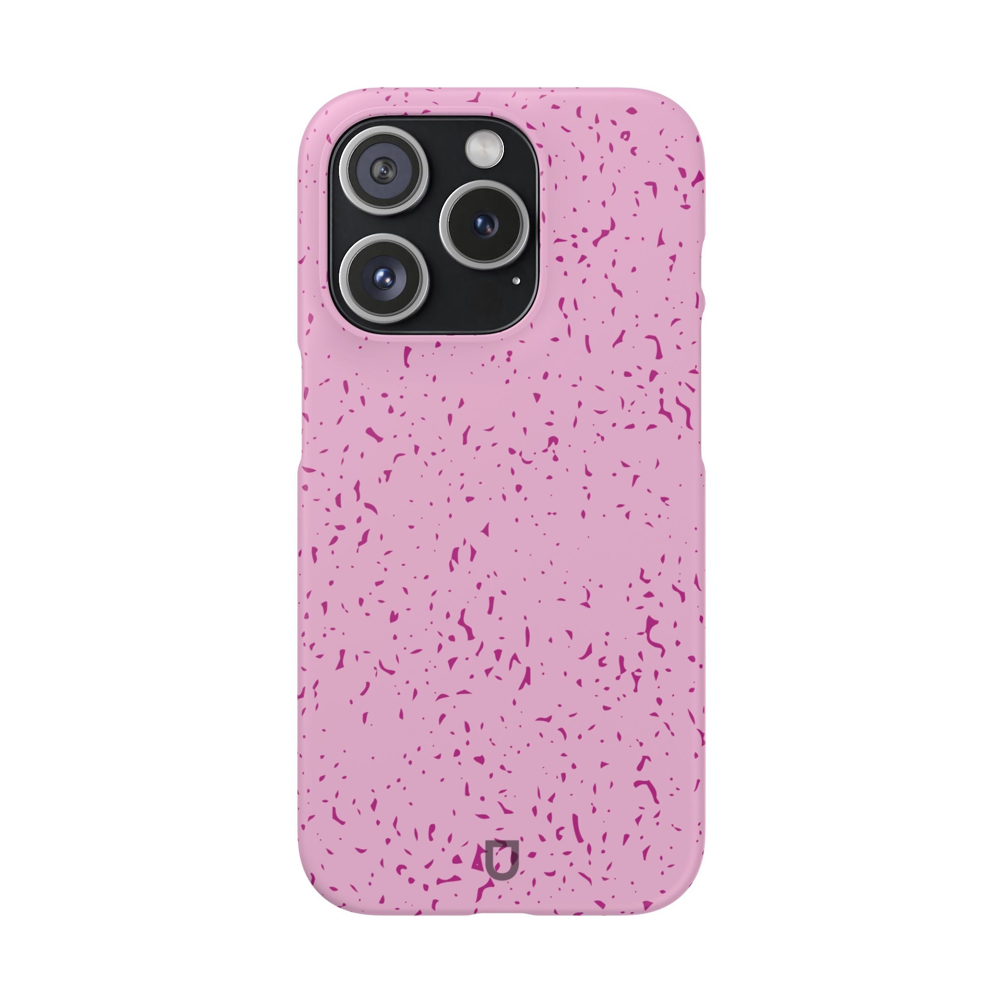 iPhone 15 Pro Slim Case - Flake Pink
