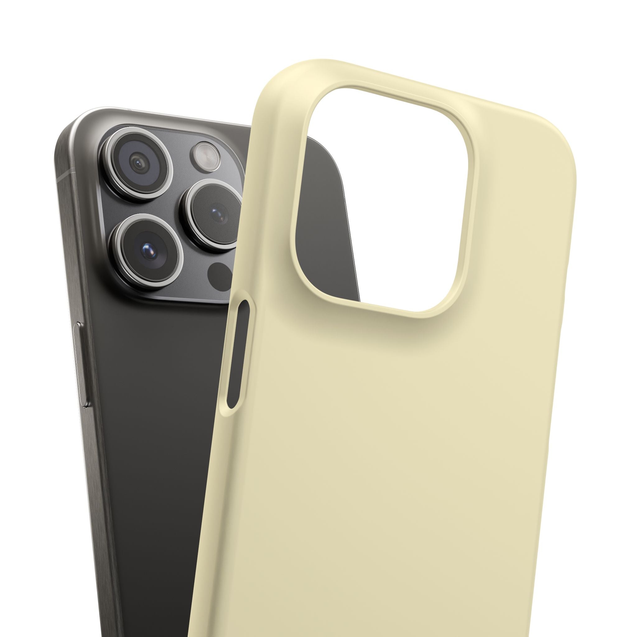 iPhone 15 Pro Slim Case - Lemon Chiffon