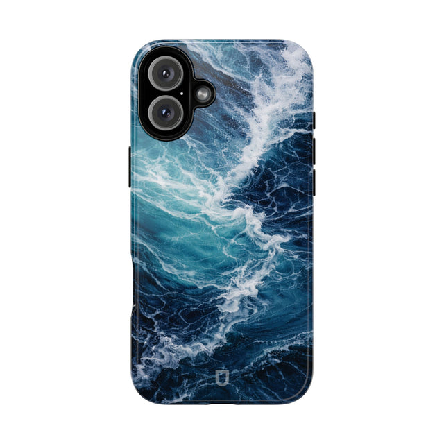 iPhone 16 Plus Tough Case - Deep Tide