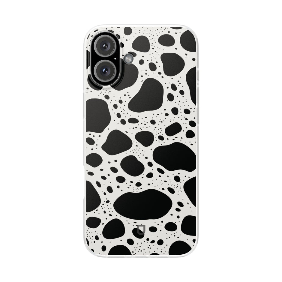 iPhone 16 Plus Flexi Case - Dalmatian
