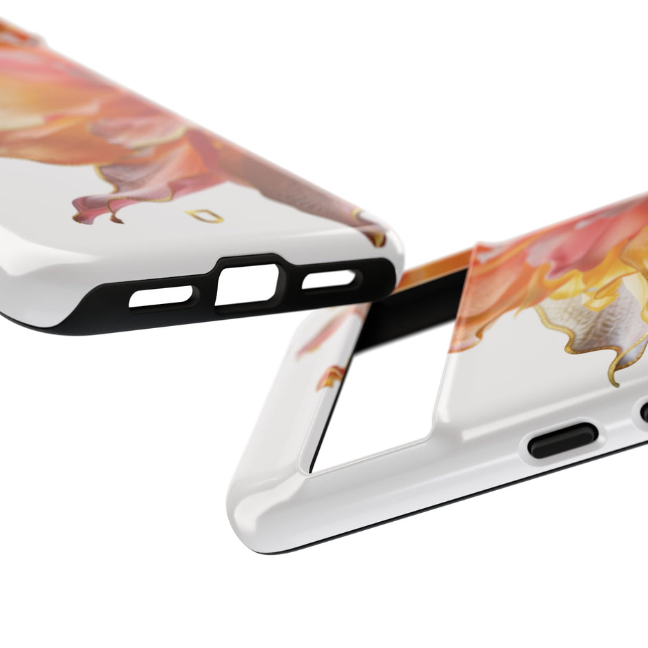 Google Pixel 8 Series Tough Case - Ember Bloom White
