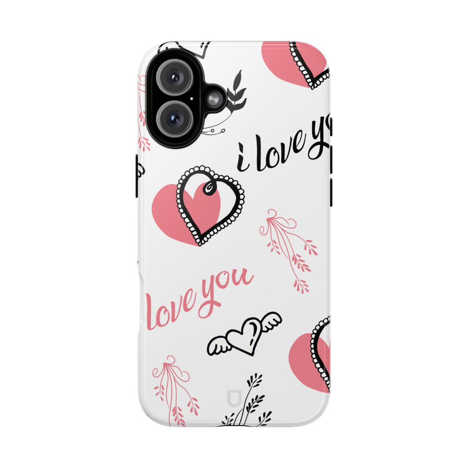 iPhone 16 Plus Tough Case - Love U