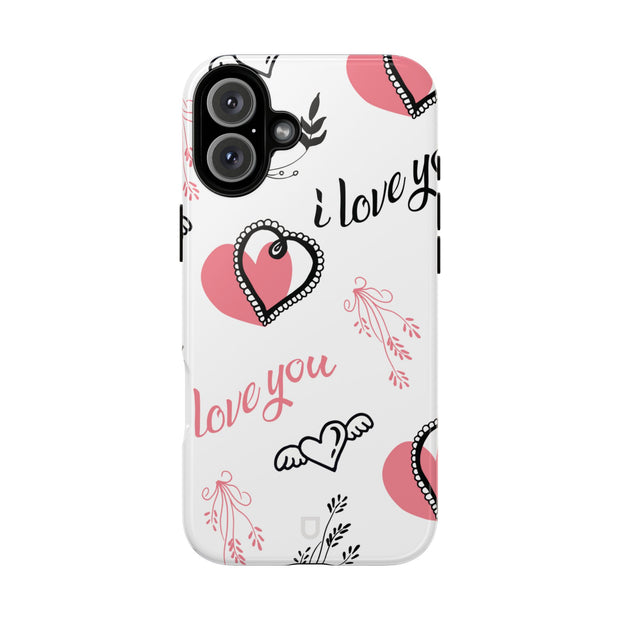 iPhone 16 Plus Tough Case - Love U