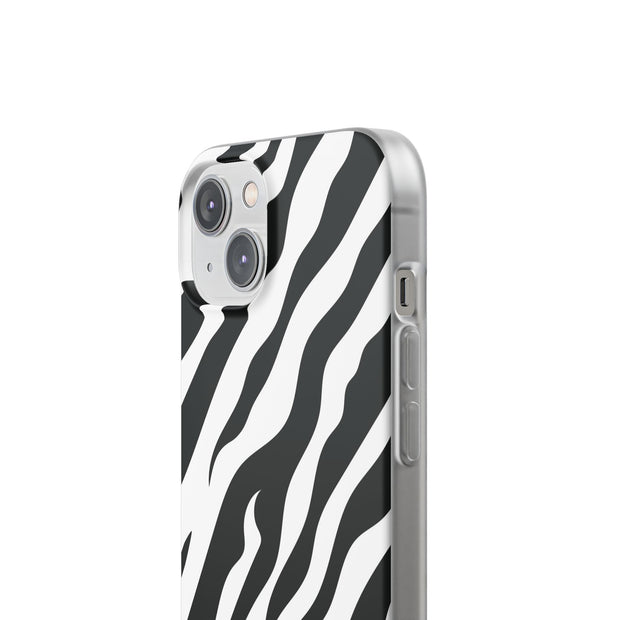 iPhone 14 Flexi Case - Zebra